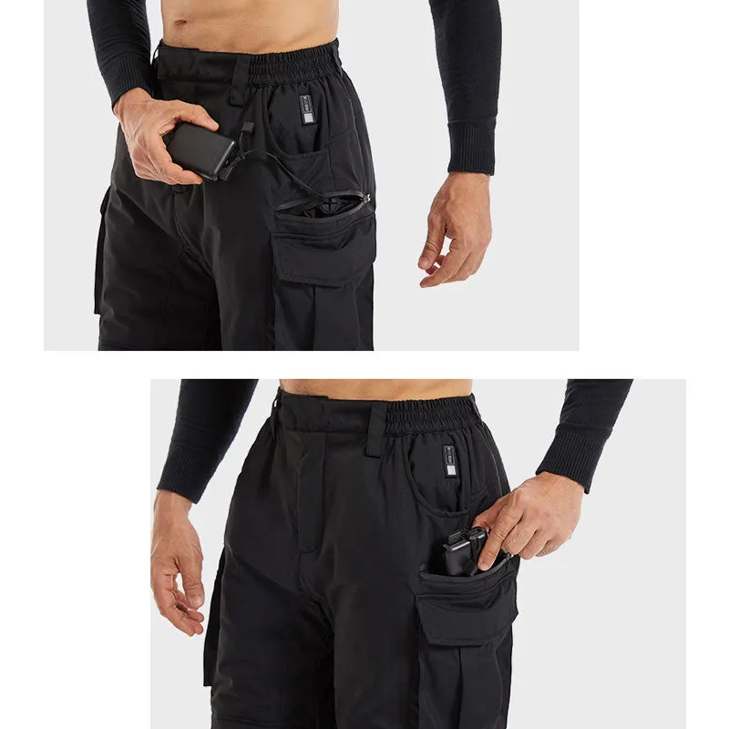 18-Zone Winter Electric Heating Warm Pants For Men Women