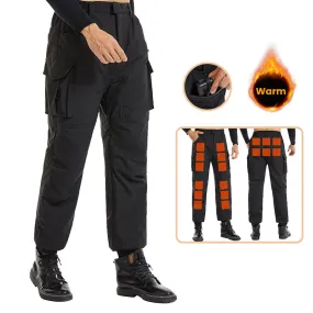 18-Zone Winter Electric Heating Warm Pants For Men Women