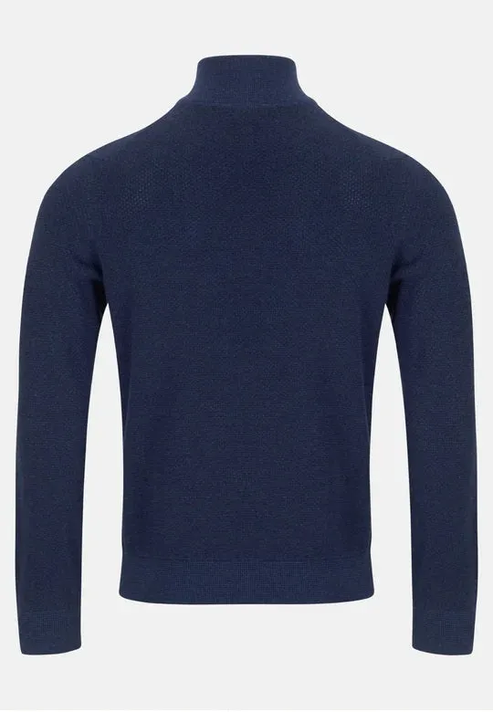 6th Sense Stanley Half Zip Sweater - Mix Kino