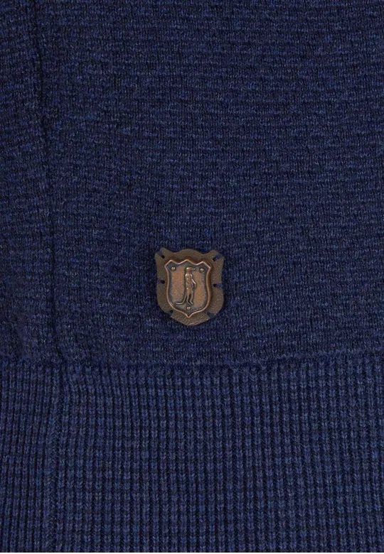 6th Sense Stanley Half Zip Sweater - Mix Kino