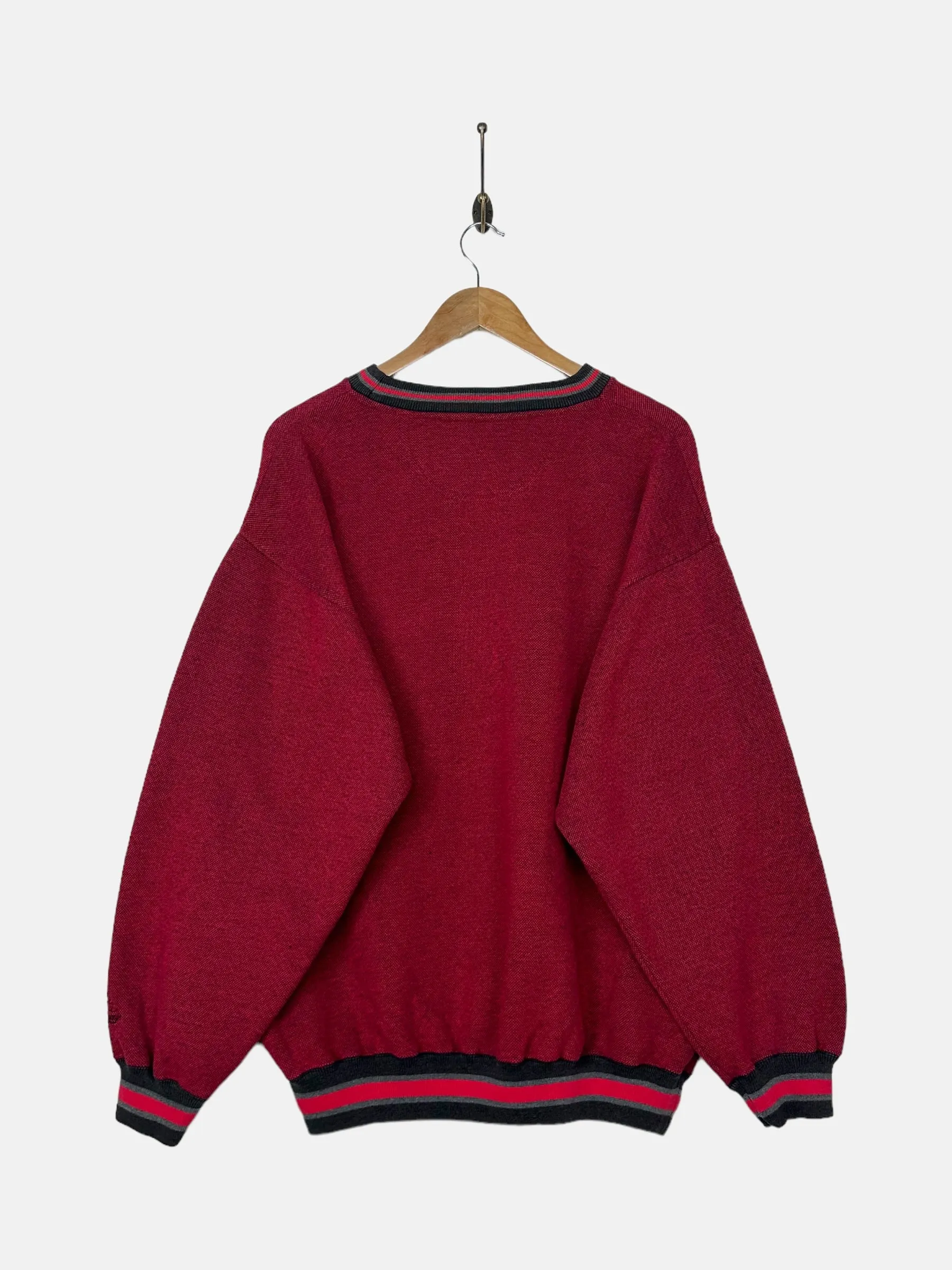 90's Indiana Hoosiers Embroidered Vintage Sweatshirt Size L-XL