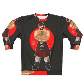 Adam Likes Kilts Shirtless Sweatshirt | Gay Pride Apparel