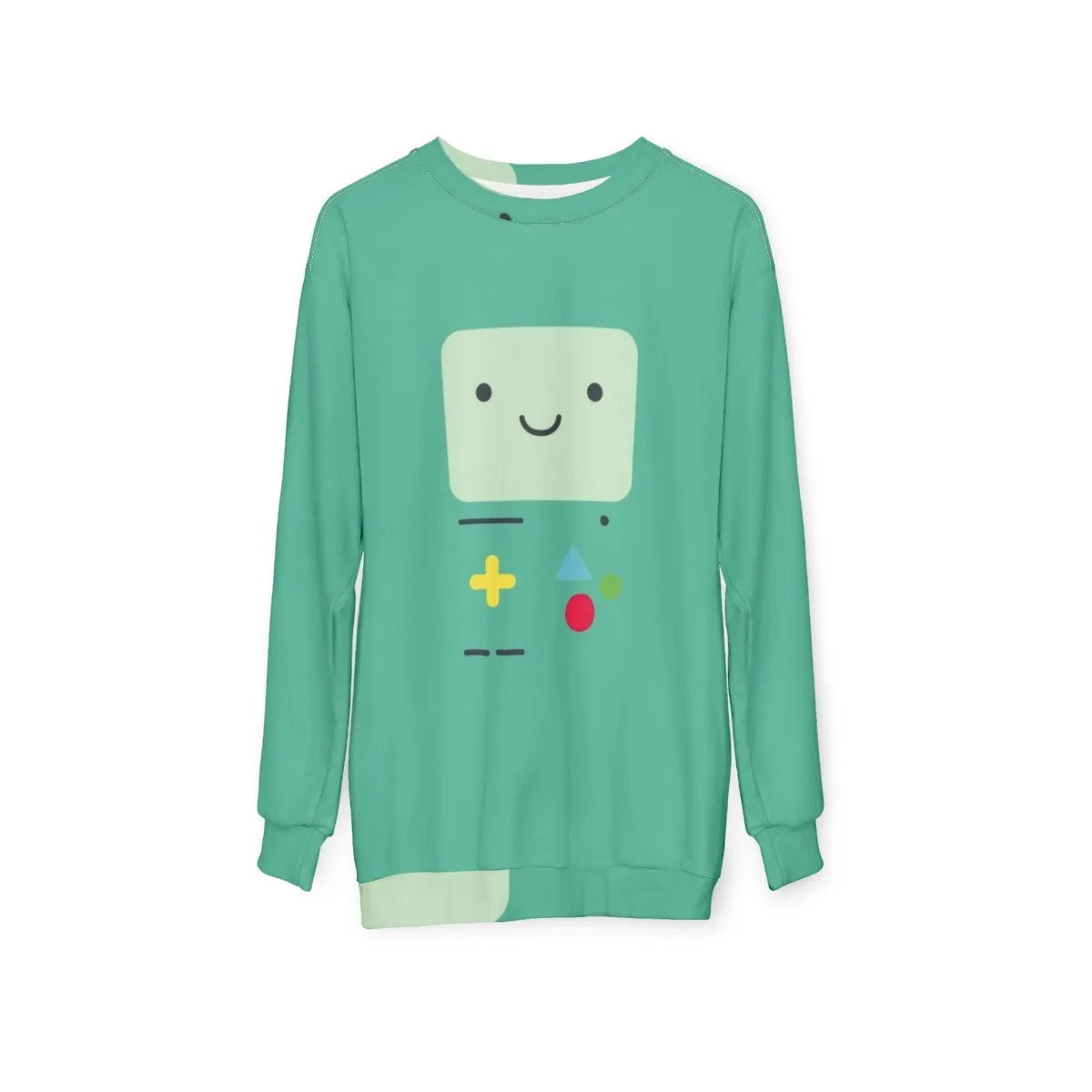 Adventure Time BMO Sweatshirt - Cartoon Network Inspired Apparel