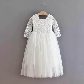 Baby Classic Willow Dress - White