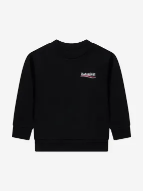 Balenciaga Kids Crew Neck Classic Sweatshirt