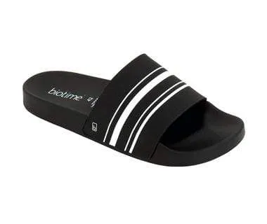 Biotime Women's Charlotte Slides- Black