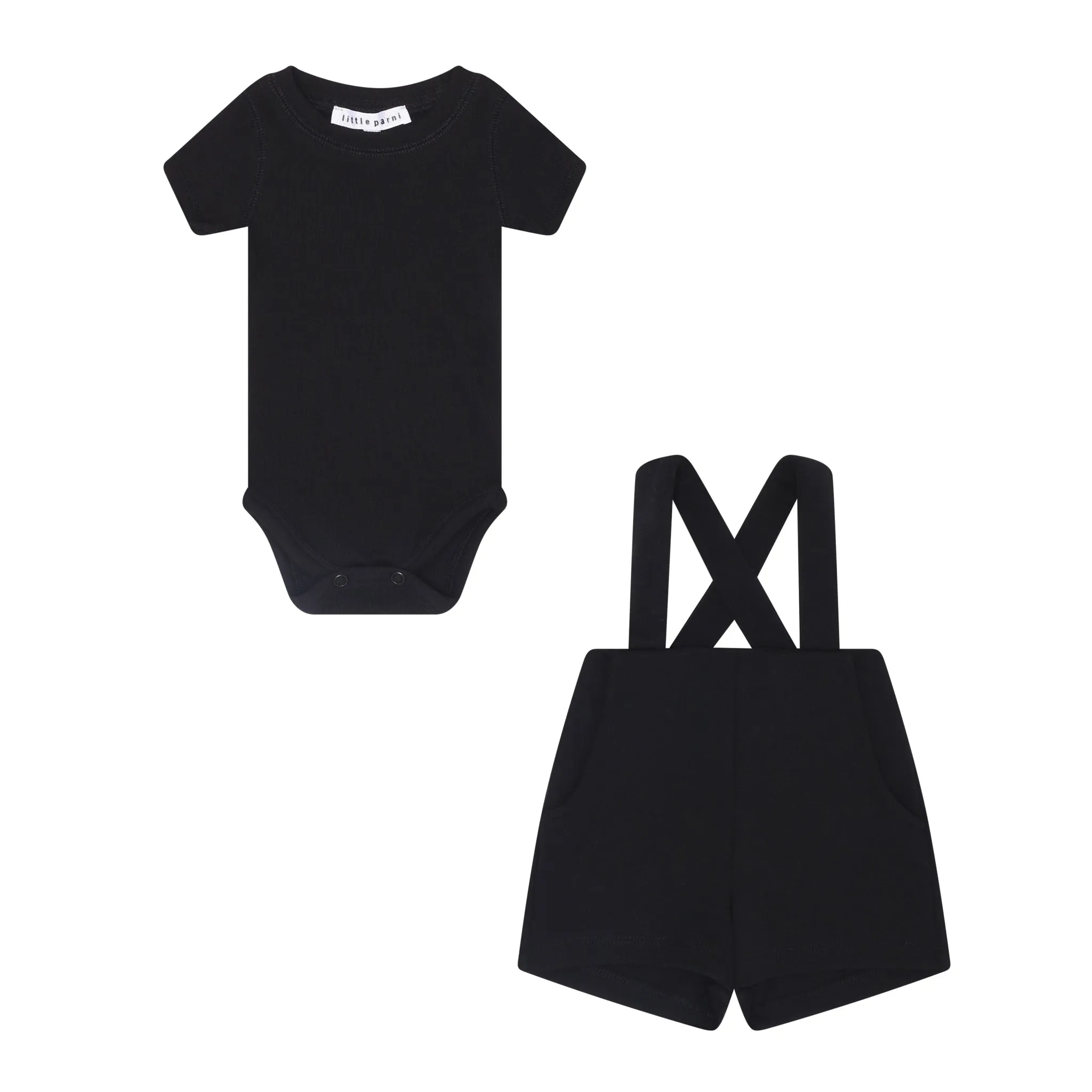 Black Milano Overall Set