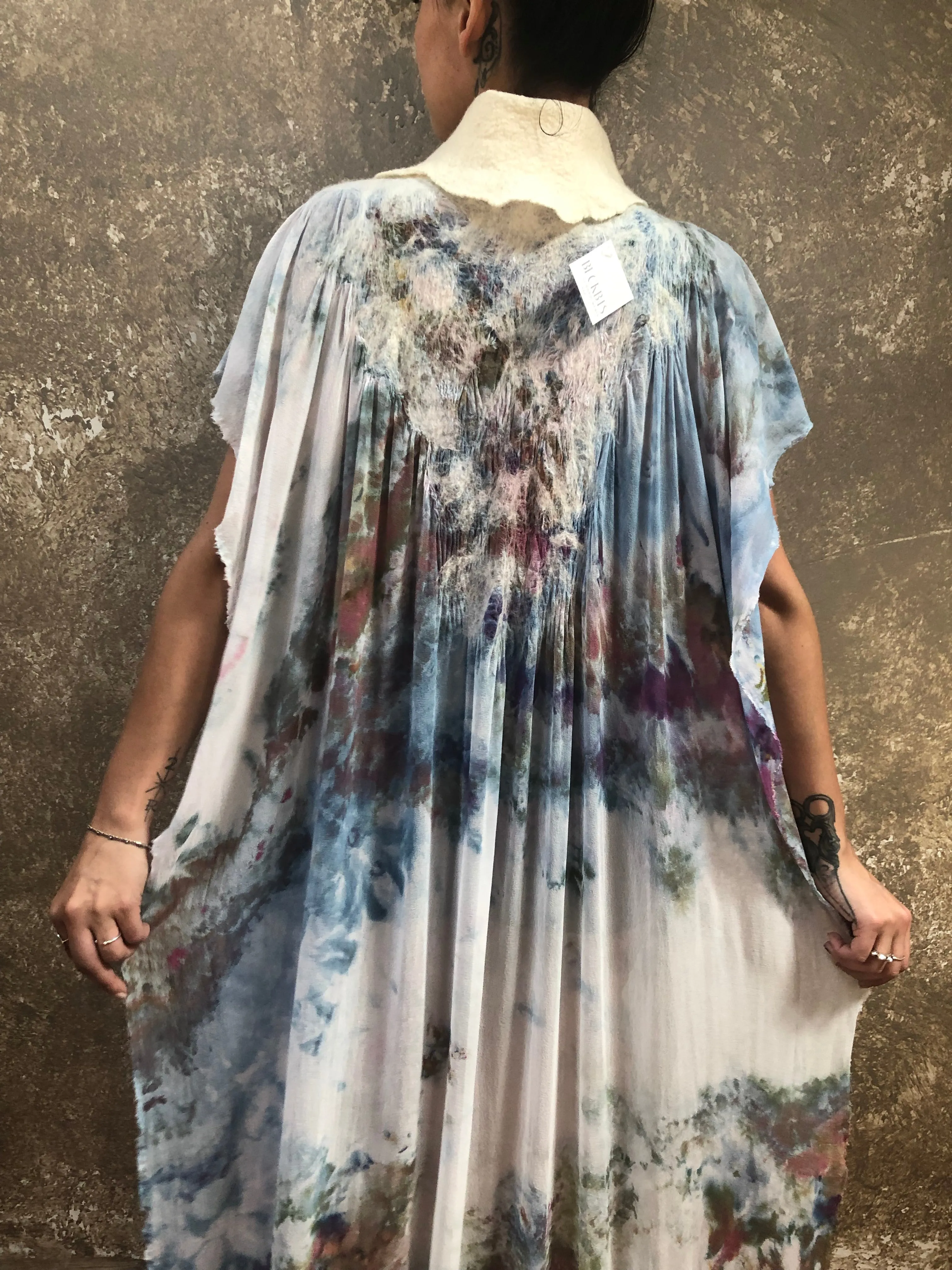 BlckBts Felted Watercolor Kaftan