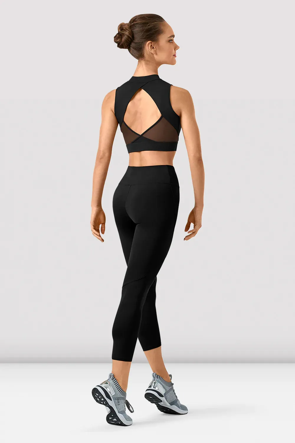 Bloch Adult 7/8 Panelled Leggings P9338