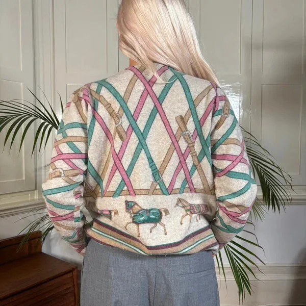 Blumarine Jumper - Large Beige Wool Blend