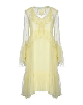 Blumarine Women Short dress Yellow 14 UK
