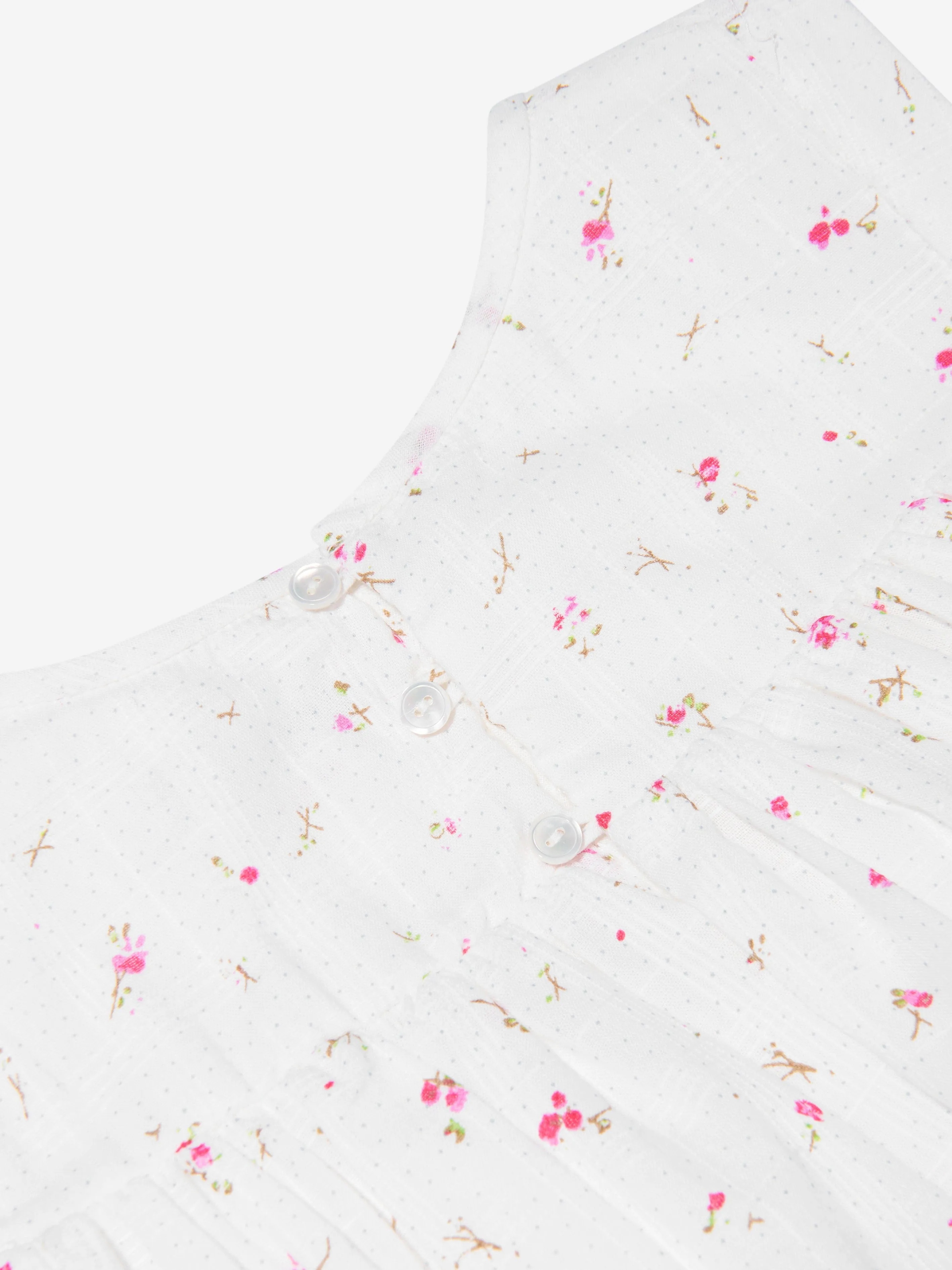 Bonpoint Girls Cotton Sleeveless Dress