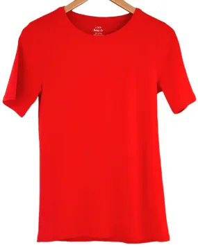 Bright Spring Lantana Crew Neck Short Sleeve Tee