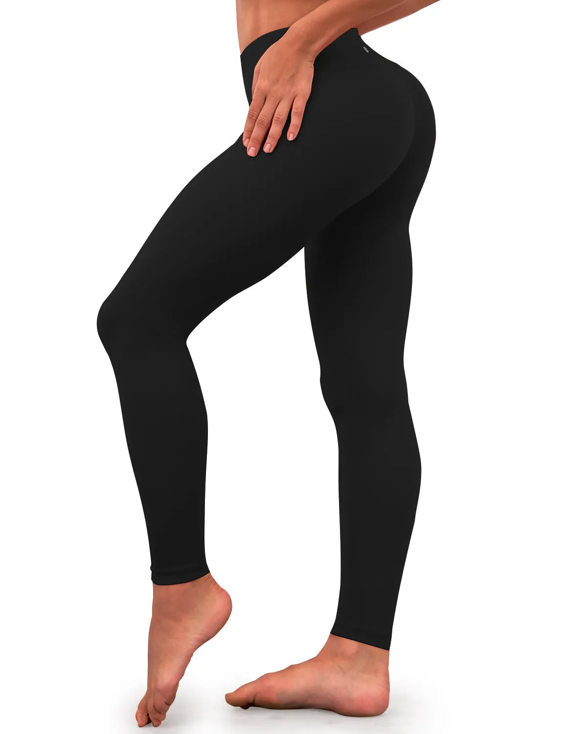 BUBBLELIME 75N/25S Mid Waist Plus Size Pants 22"/26" inseam_Plus Size