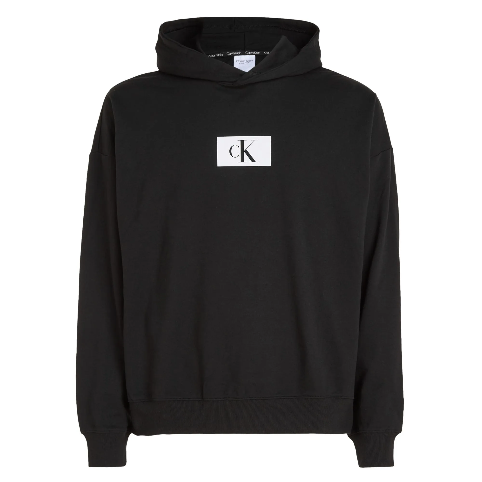 Calvin Klein CK 96 Terry Lounge Long Sleeve Hoodie - Black