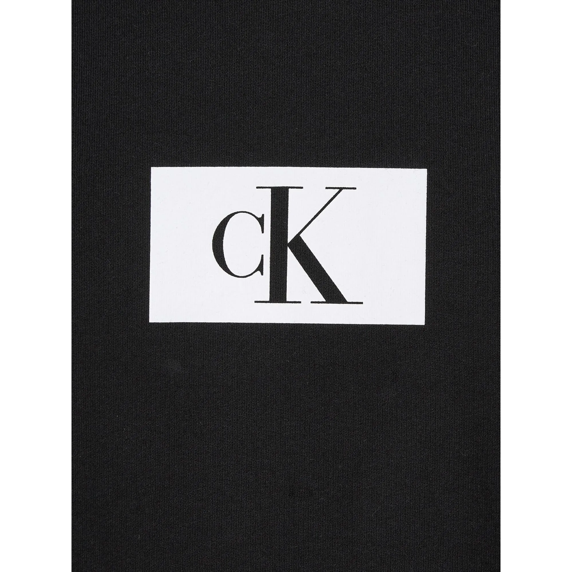 Calvin Klein CK 96 Terry Lounge Long Sleeve Hoodie - Black