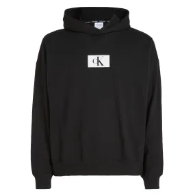 Calvin Klein CK 96 Terry Lounge Long Sleeve Hoodie - Black