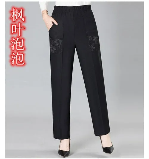 Casual Long Pants Hight Waist