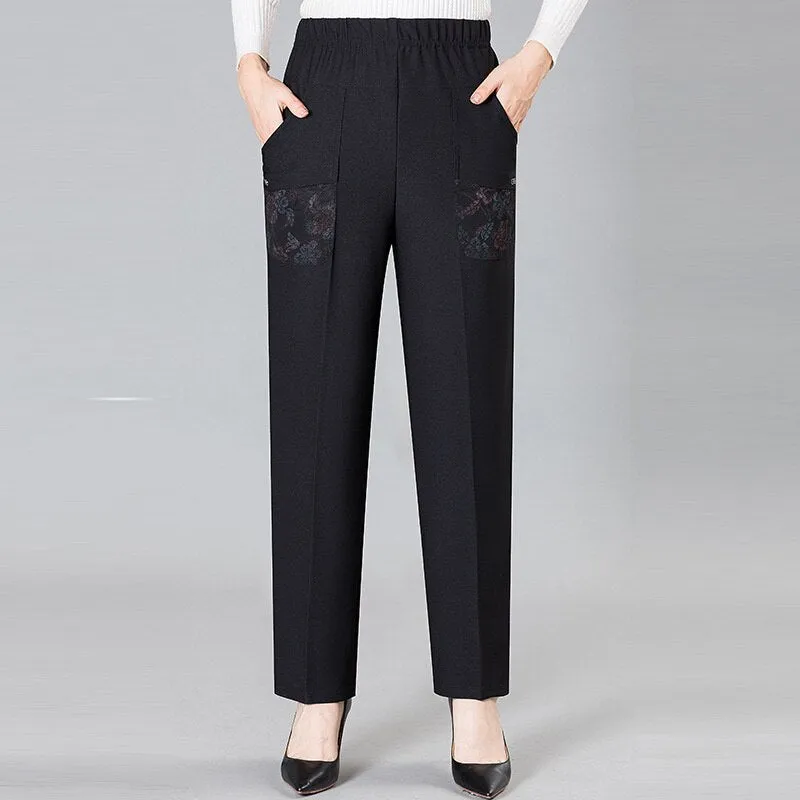 Casual Long Pants Hight Waist