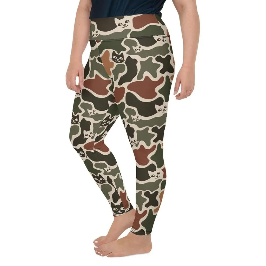 Catmouflage Plus Size Leggings
