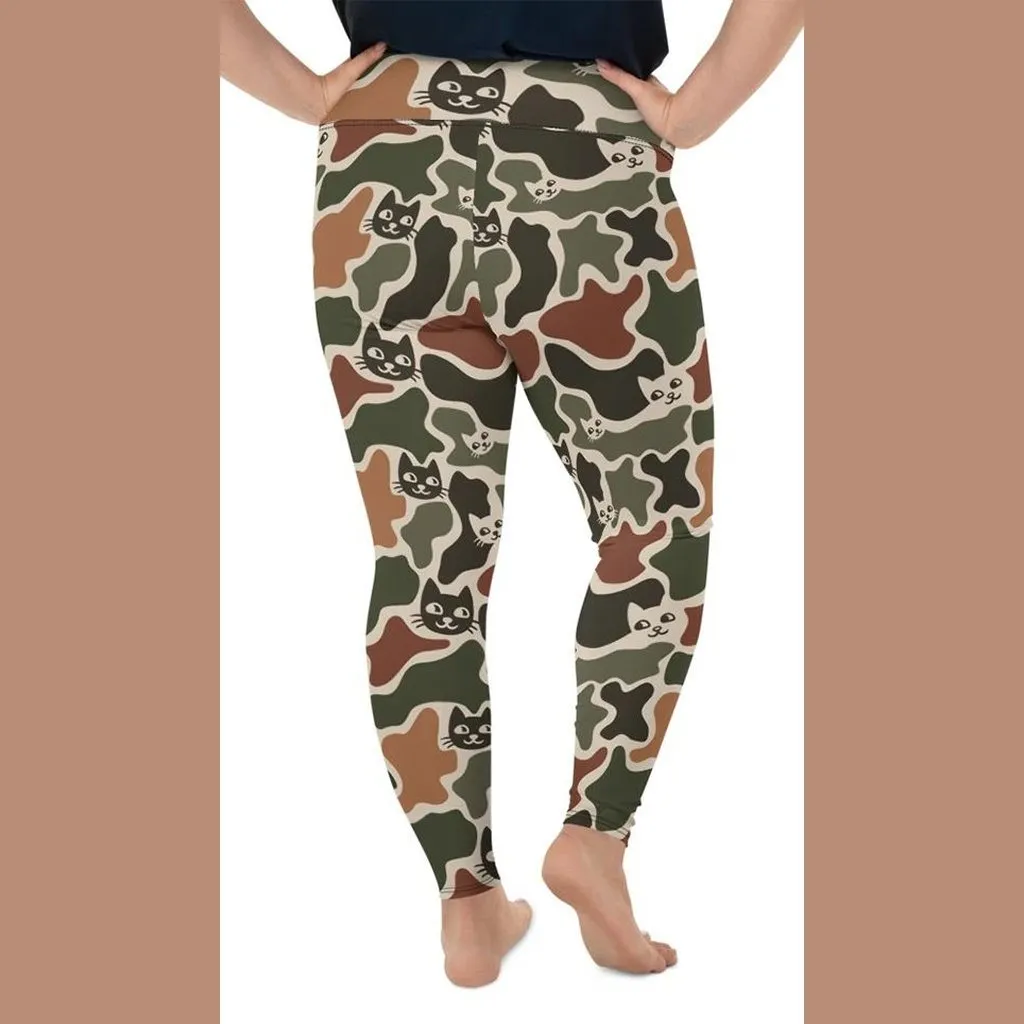 Catmouflage Plus Size Leggings