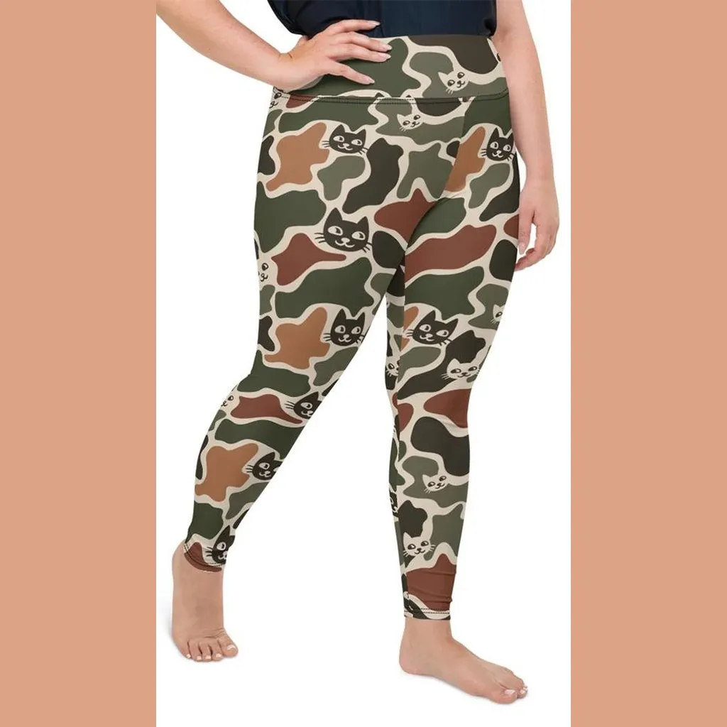 Catmouflage Plus Size Leggings