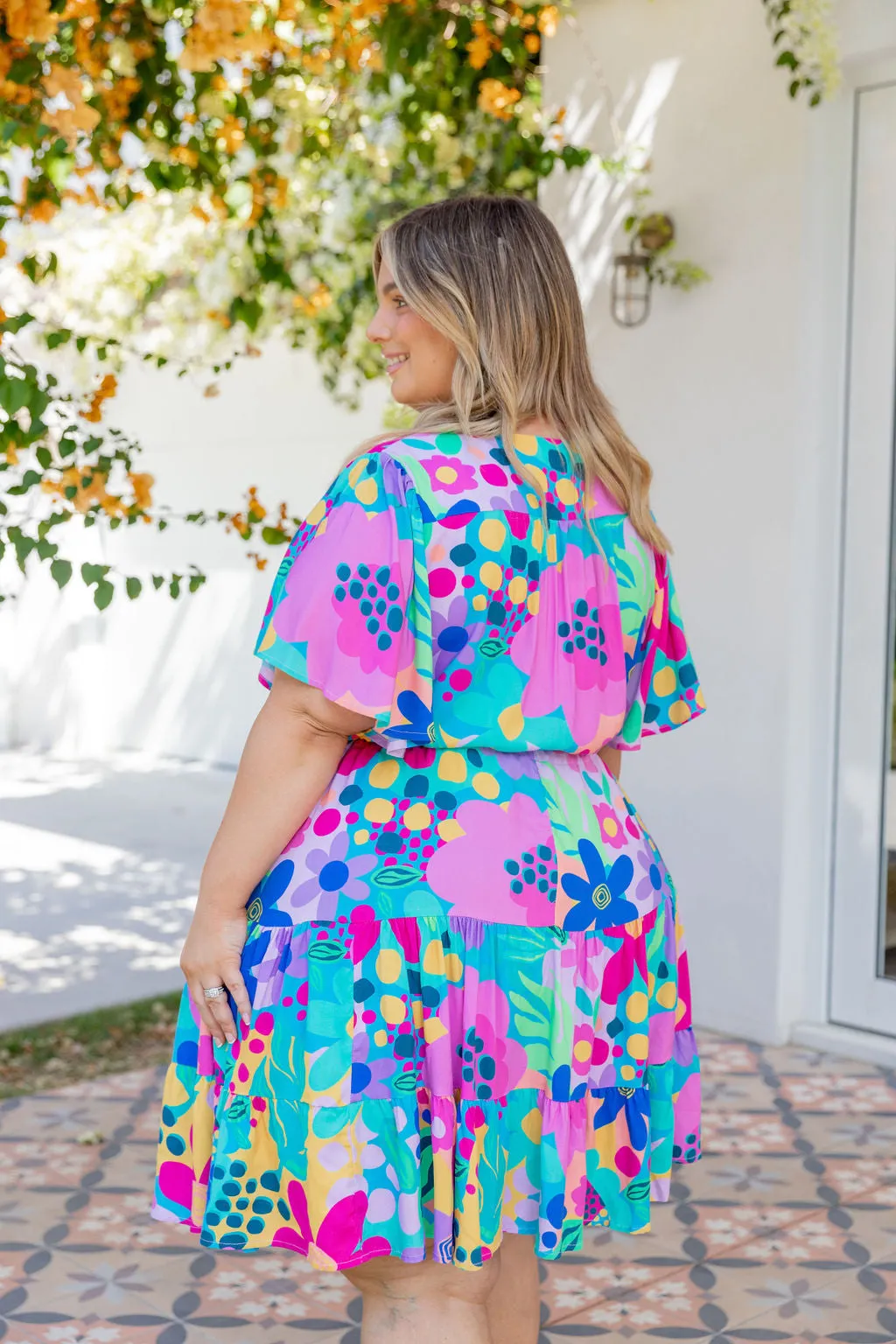 Charlie Dress in Spring Fling by Kasey Rainbow
