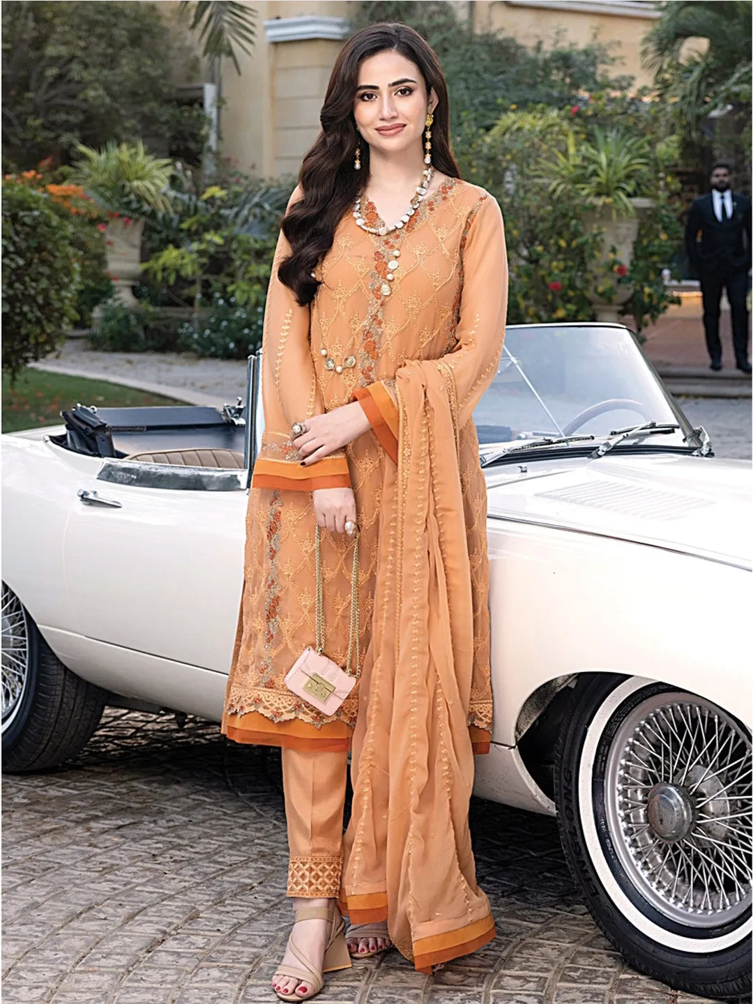 Chiffon Embroidery
