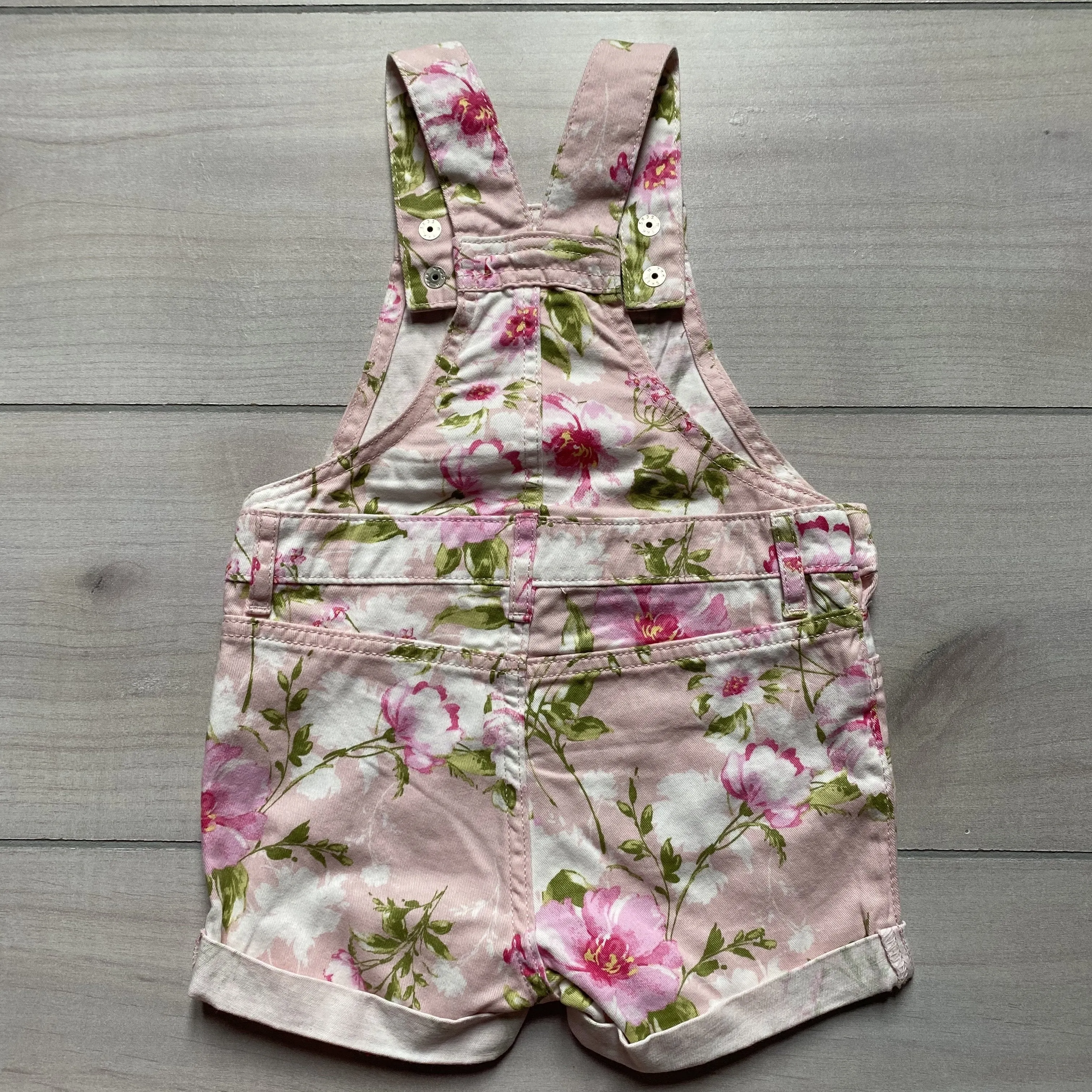 Children's Place Pink Floral Overall
