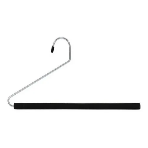 Chrome Pant Hanger - Set of 5 (Black)