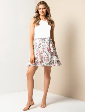 Cindy 2 In 1 Ruffle Mini Dress