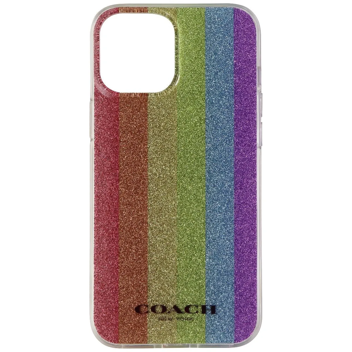 Coach Protective Pride Case for iPhone 12 Pro Max - Bright Glitter Americana