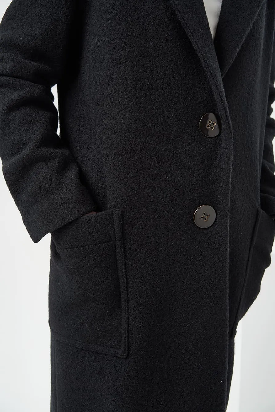 Cozy wool coat Polina