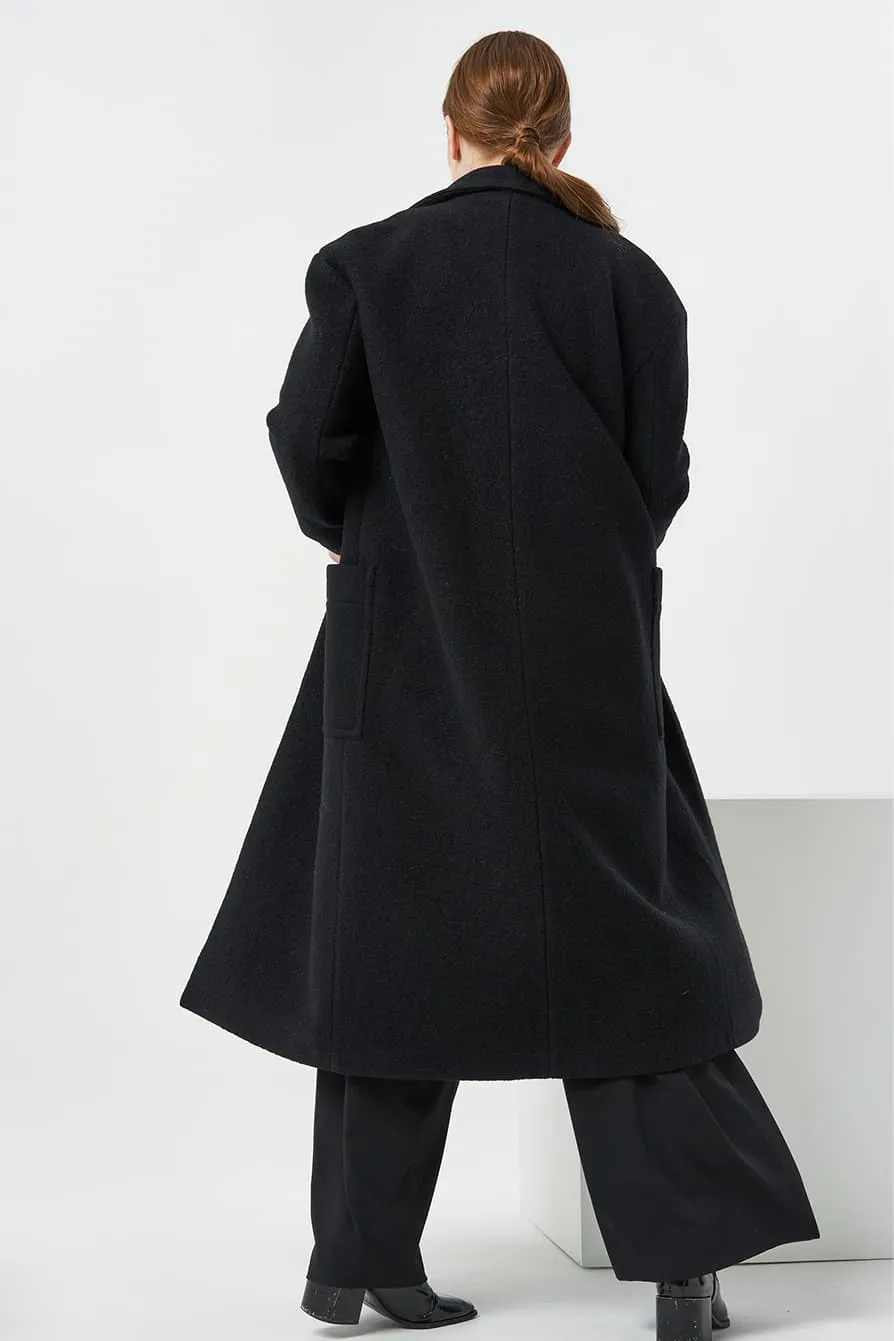 Cozy wool coat Polina