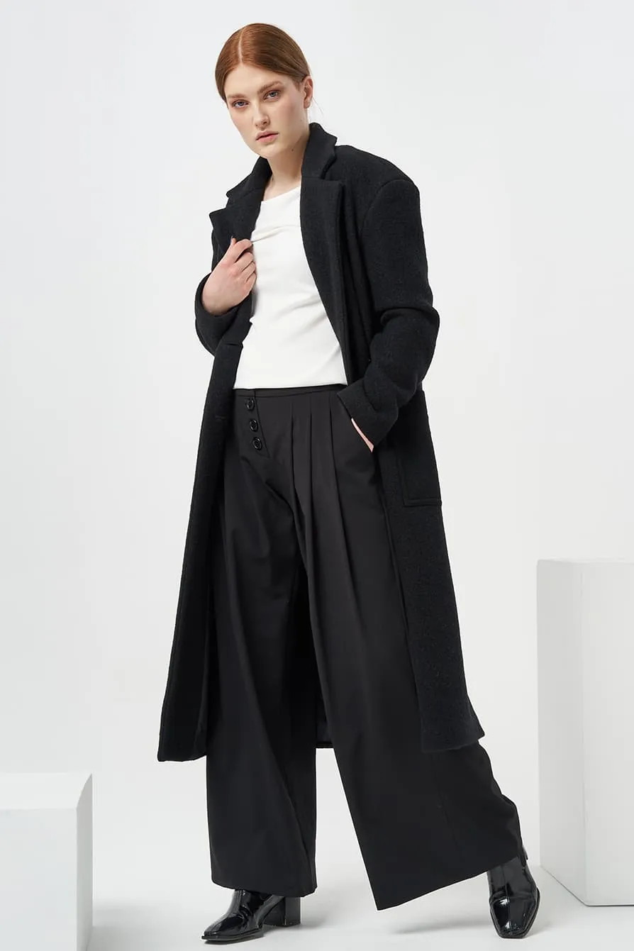 Cozy wool coat Polina