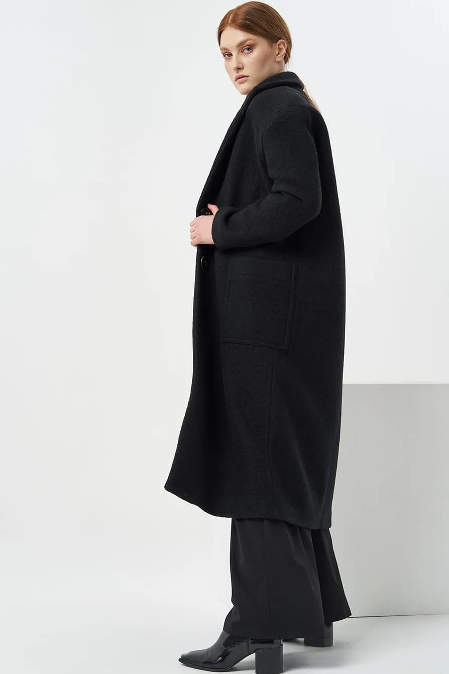 Cozy wool coat Polina