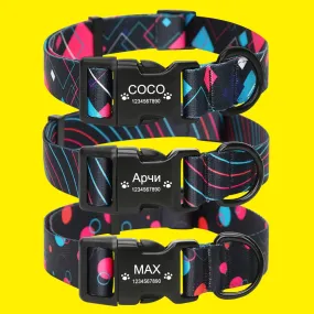 Designer Personalized Dog Collar
