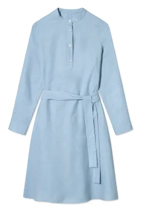 DEVINA COTTON DRESS LIGHT BLUE