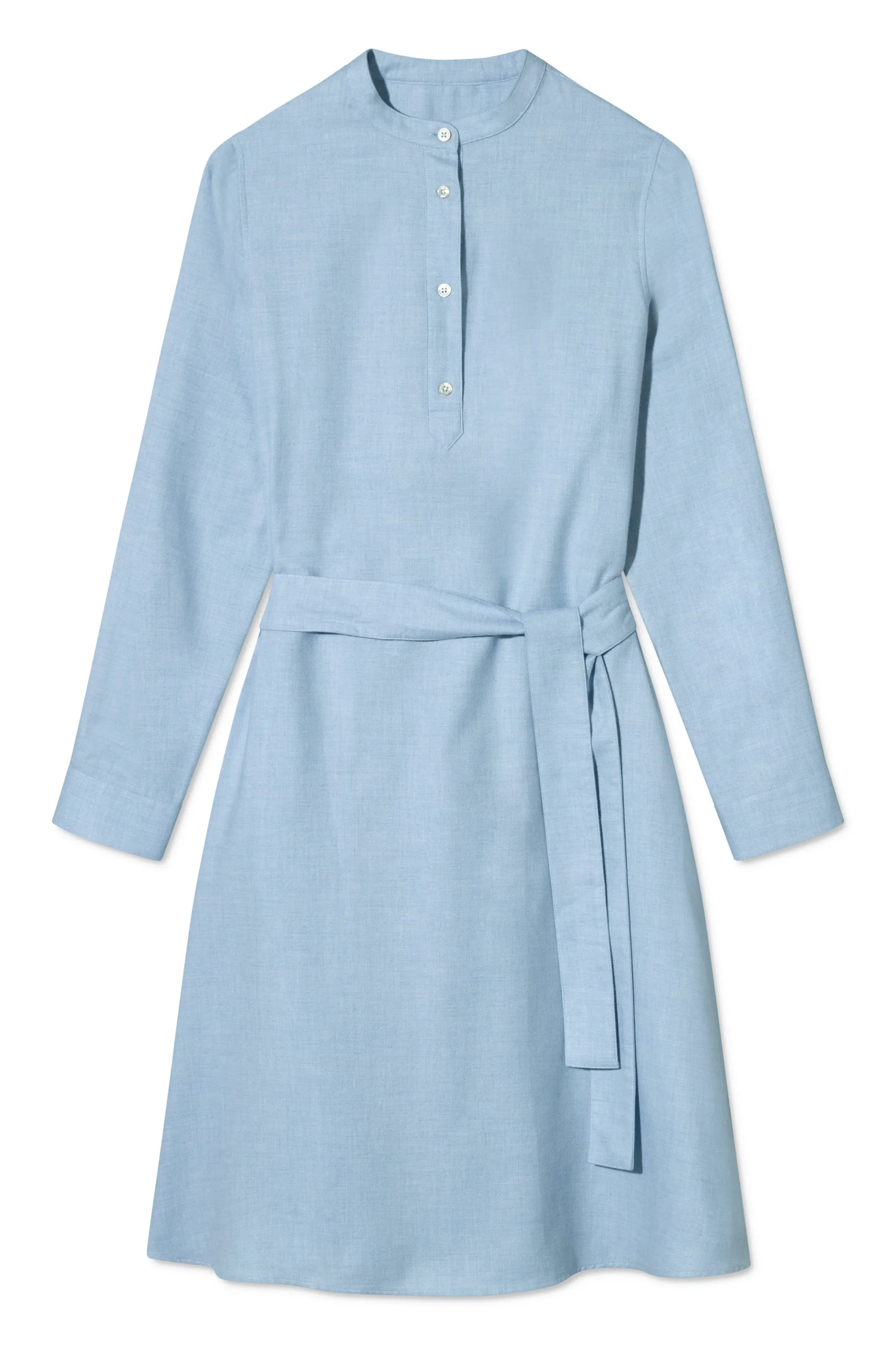 DEVINA COTTON DRESS LIGHT BLUE