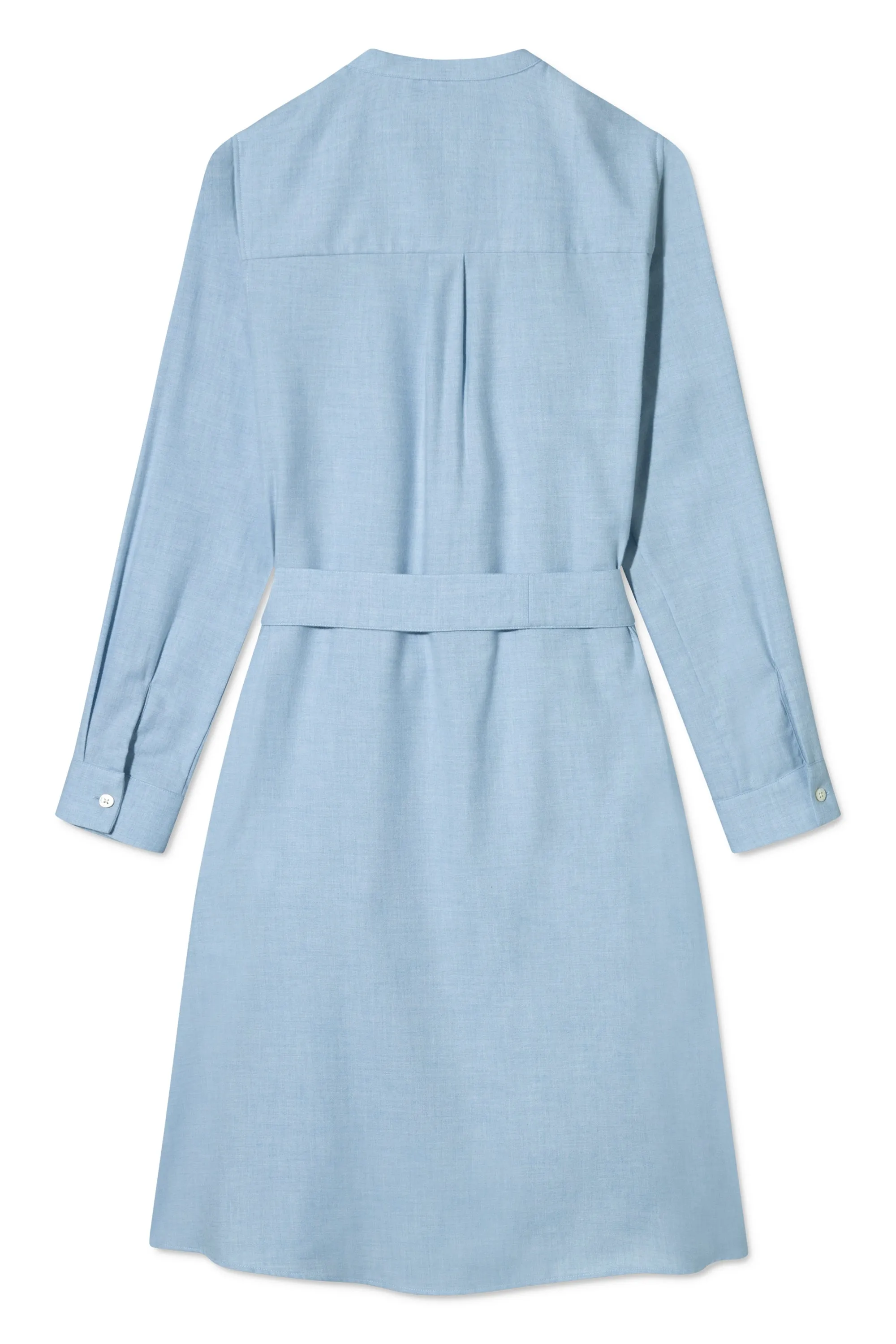 DEVINA COTTON DRESS LIGHT BLUE