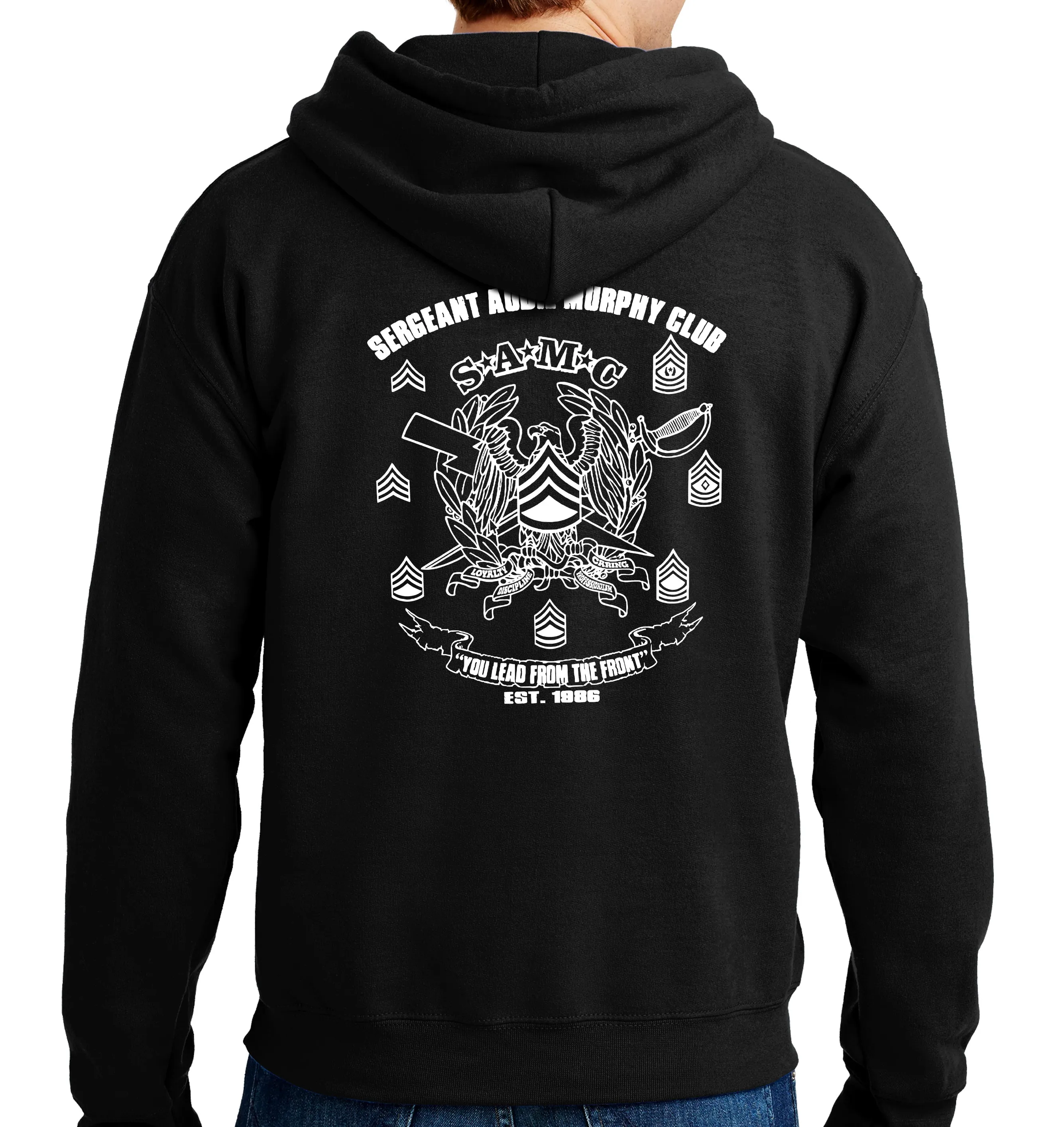Doughboy SAMC Hoodie Sweatshirt. This sweatshirt is NOT approved for PT.