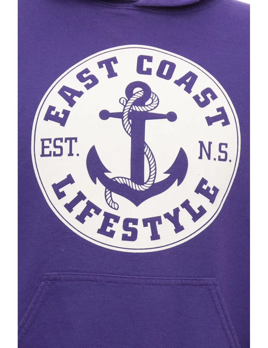 East Coast Life Style Printed Sweatshirt - M