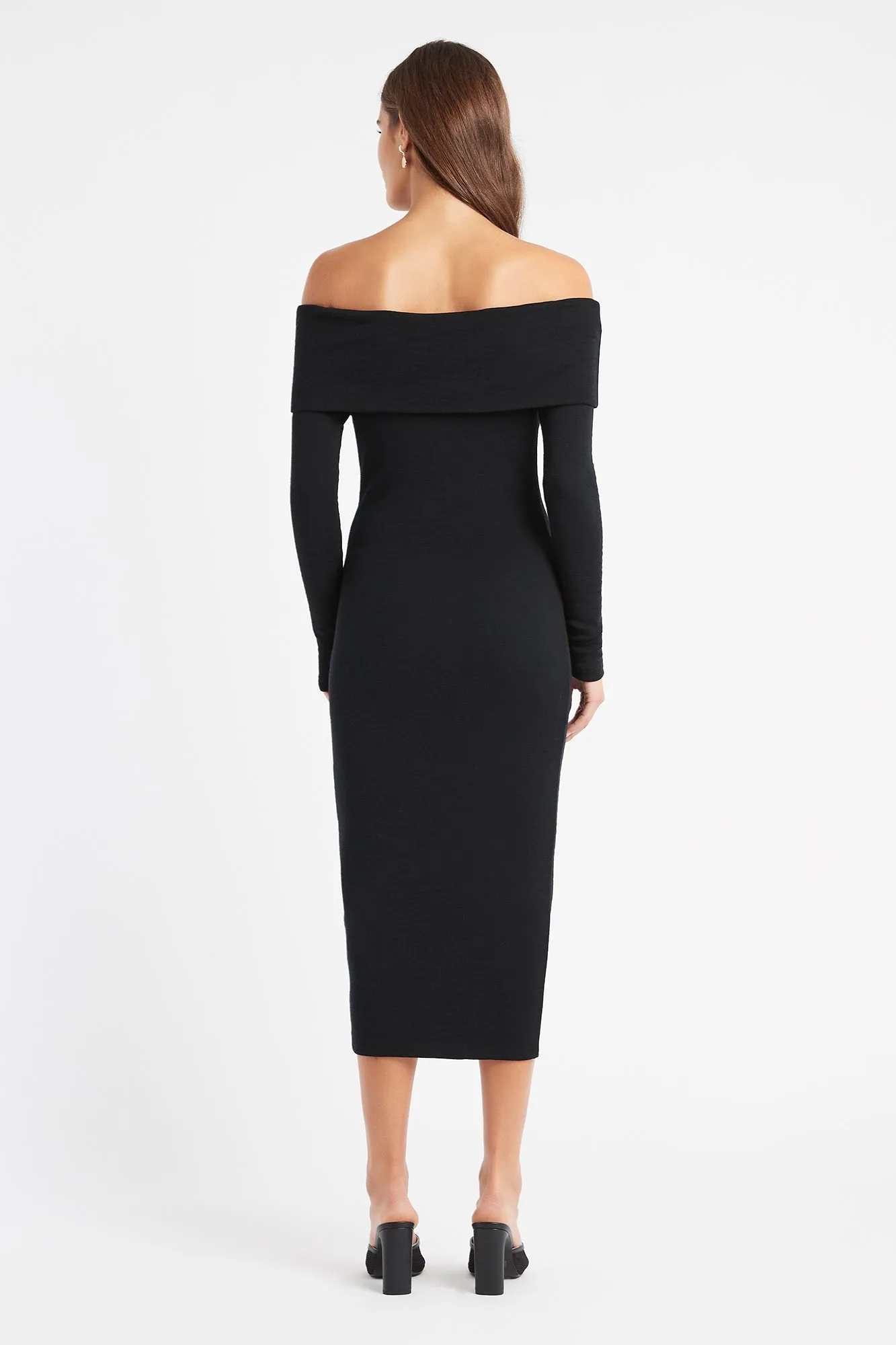 Elise Long Sleeve Midi Dress