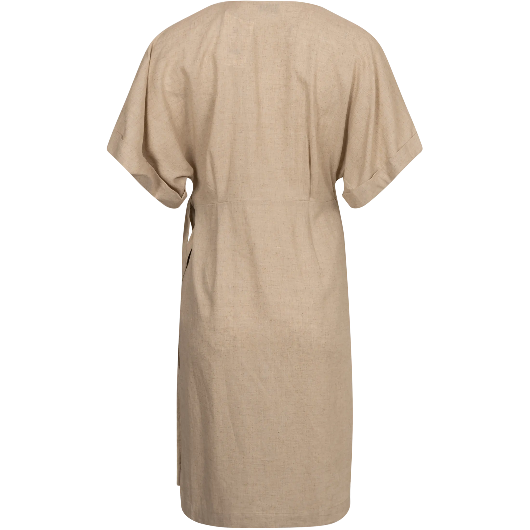 Esi Wrap Dress - Beige