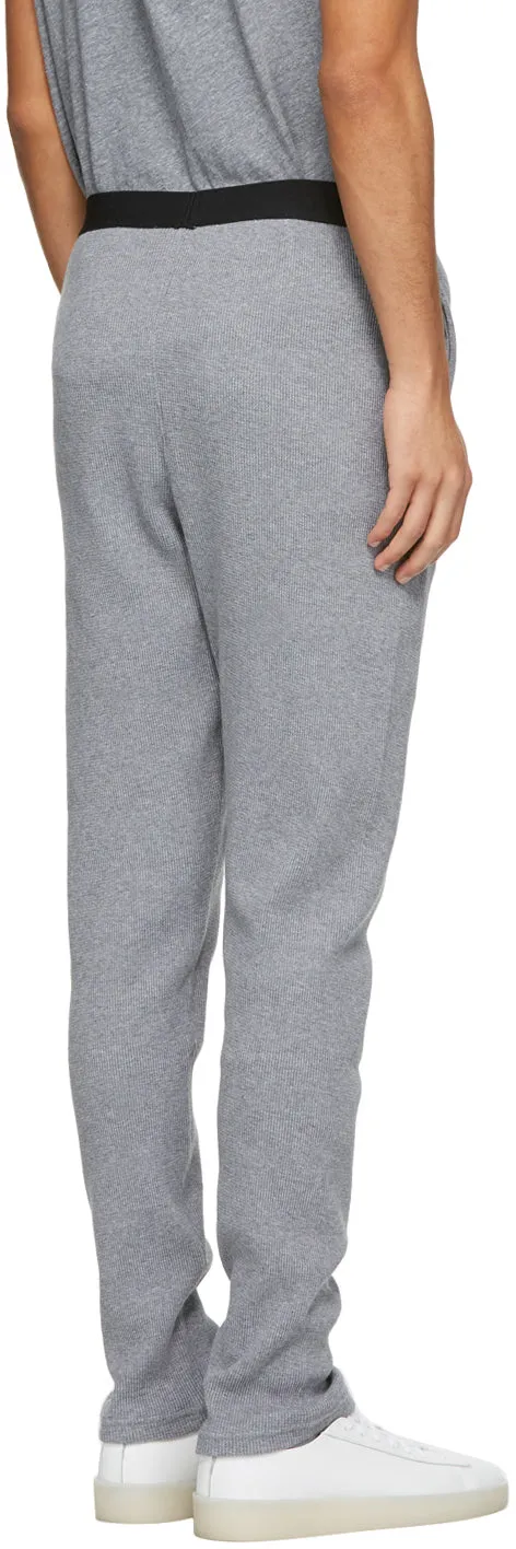 Essentials Grey Thermal Lounge Pants