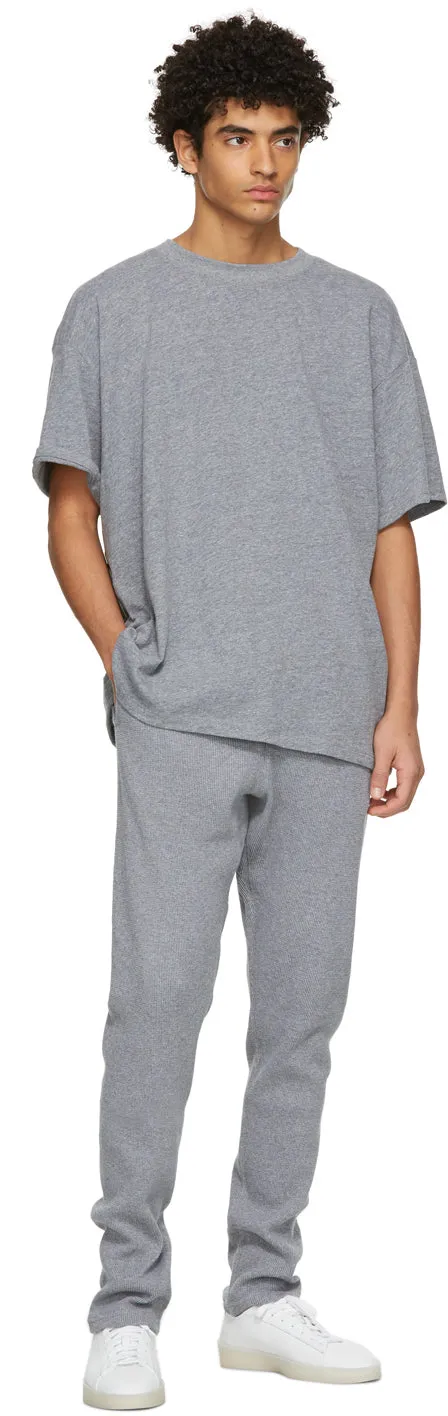 Essentials Grey Thermal Lounge Pants