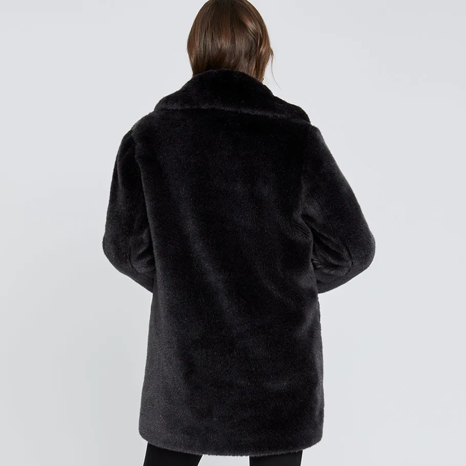 Faux Fur Topper