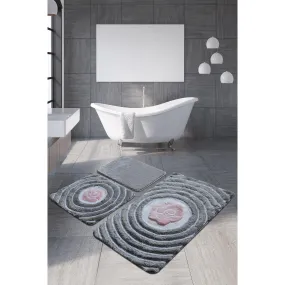 Floria - Anthracite  Bath Mat