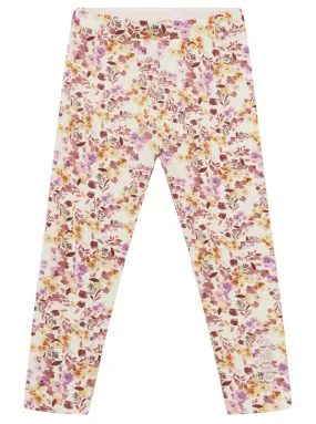 Flower Print Reversible Leggings