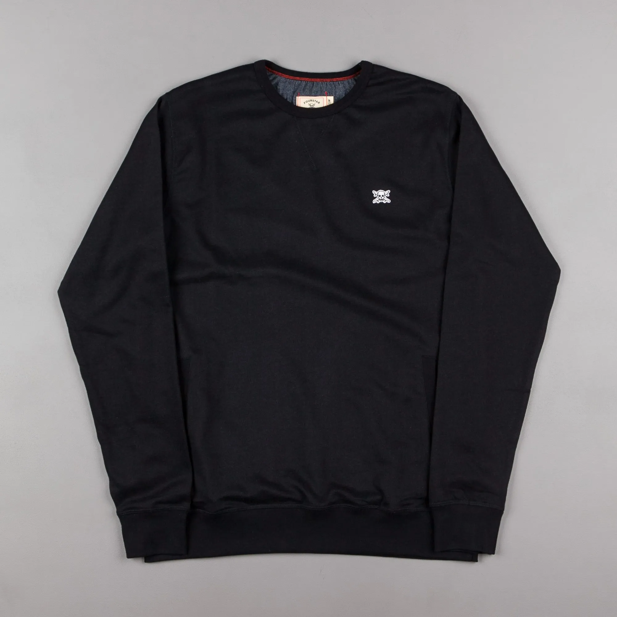 Fourstar Pirate Crewneck Sweatshirt - Midnight